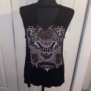 Women’s | medium | black | sleeveless top